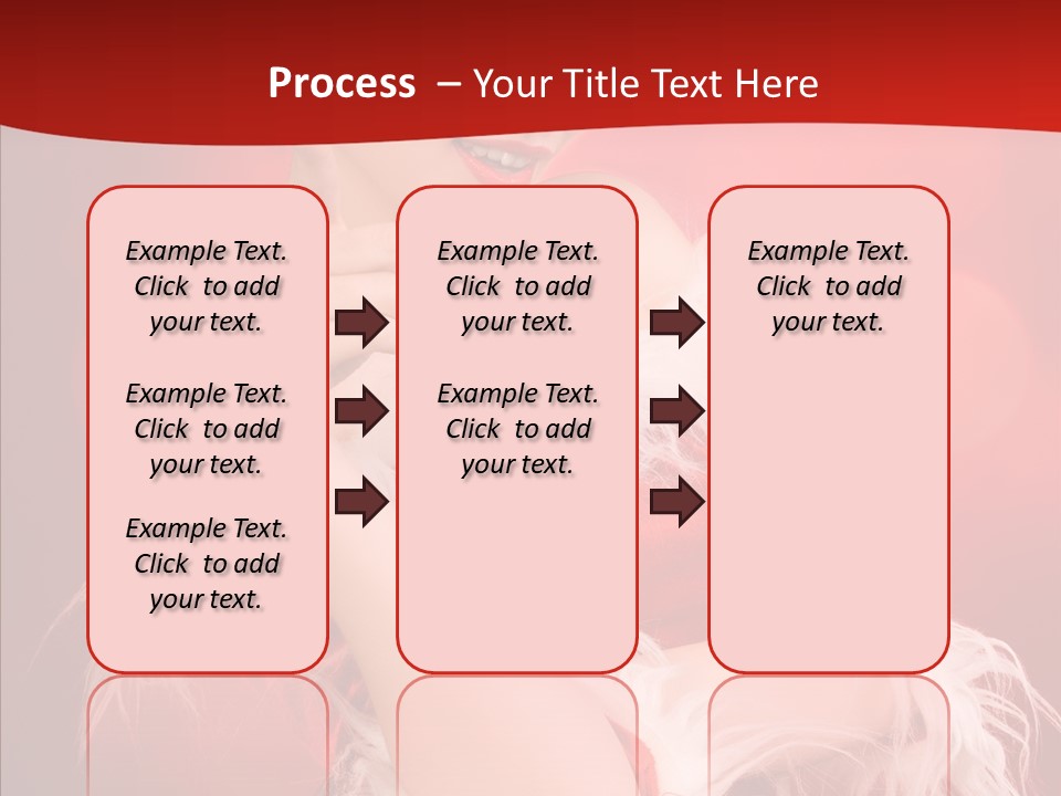 Snow Look Fashion PowerPoint Template