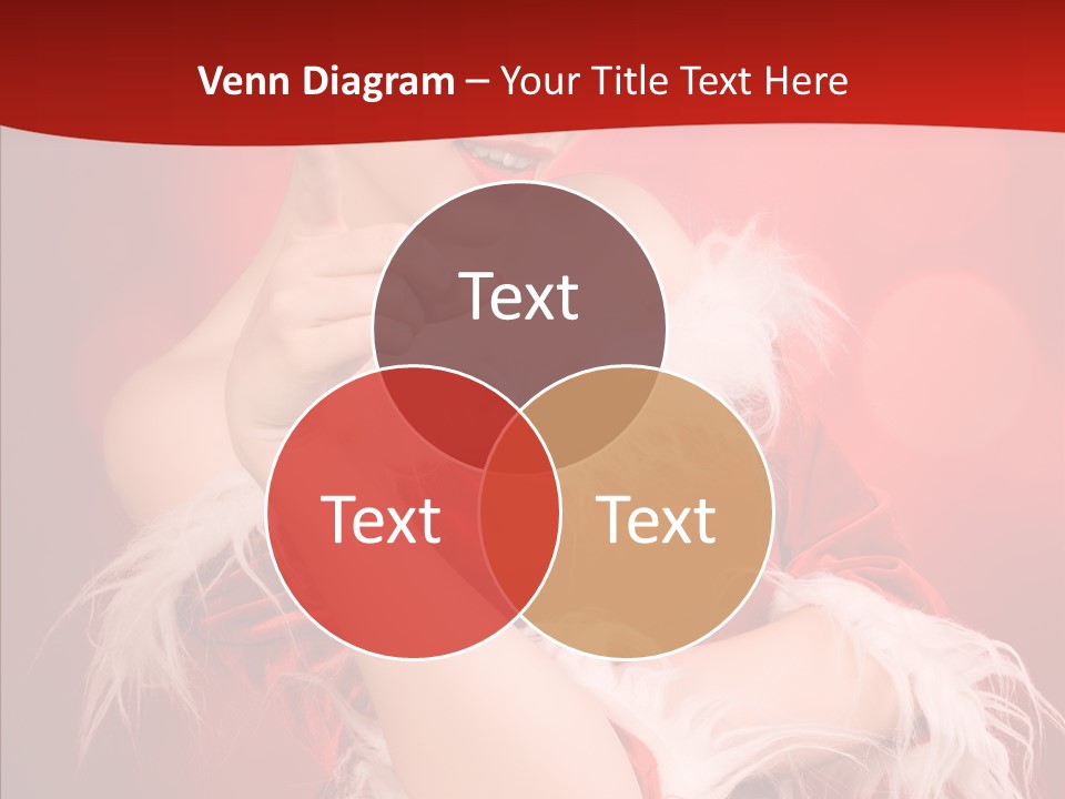 Snow Look Fashion PowerPoint Template