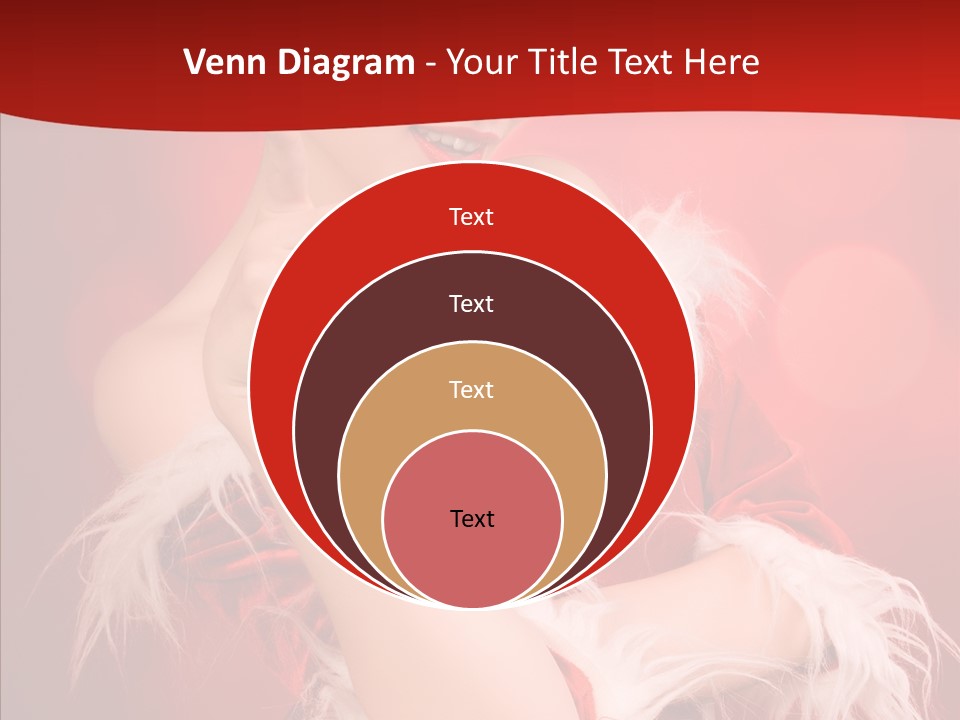 Snow Look Fashion PowerPoint Template