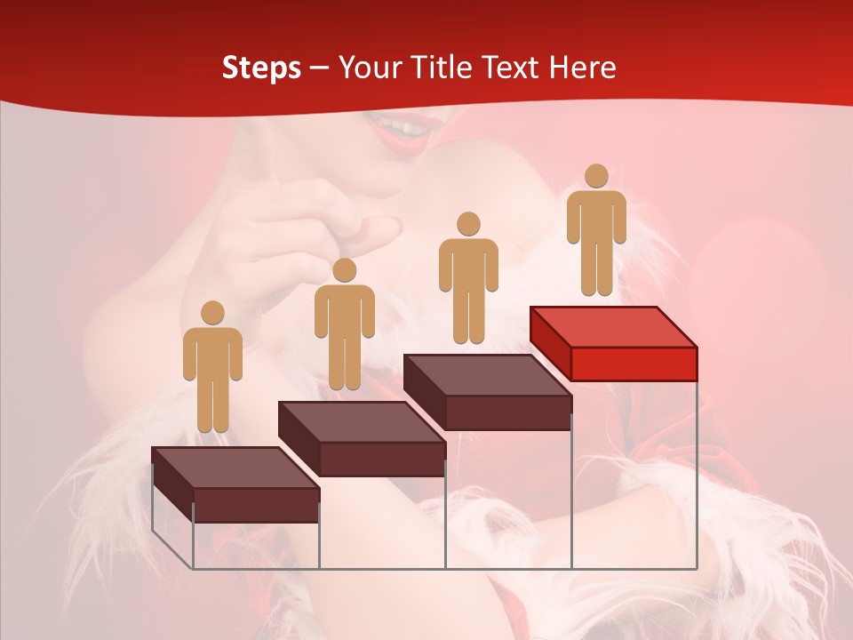 Snow Look Fashion PowerPoint Template