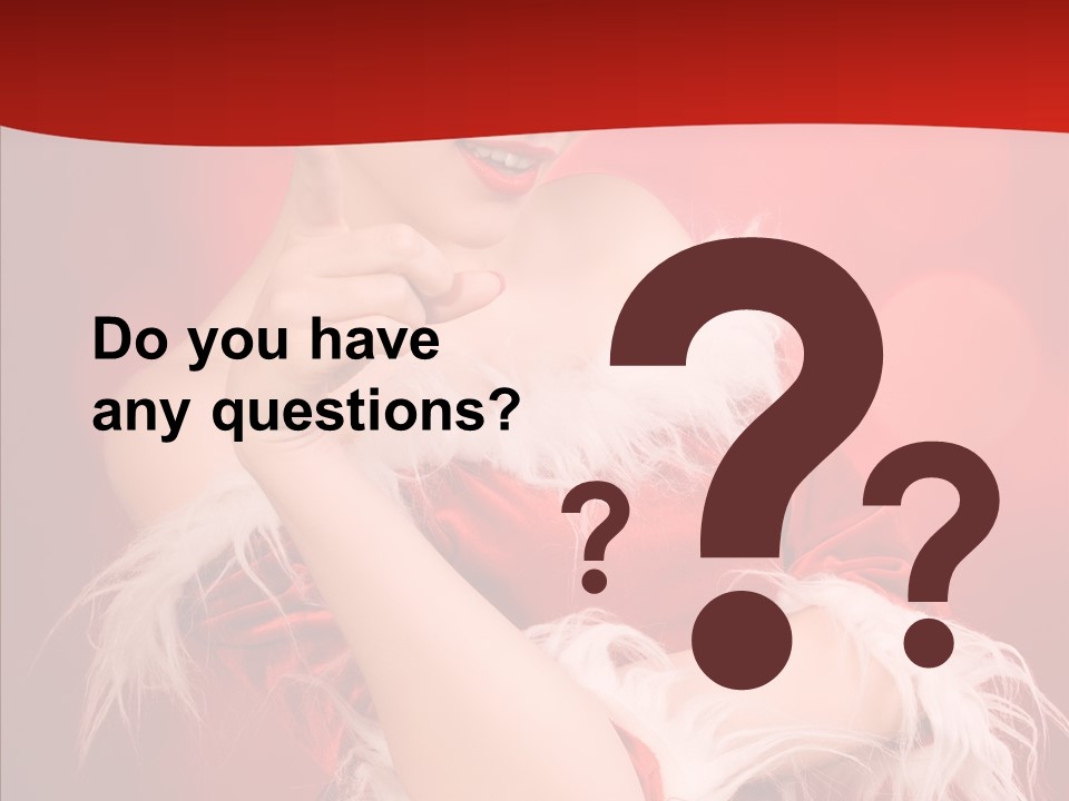 Snow Look Fashion PowerPoint Template