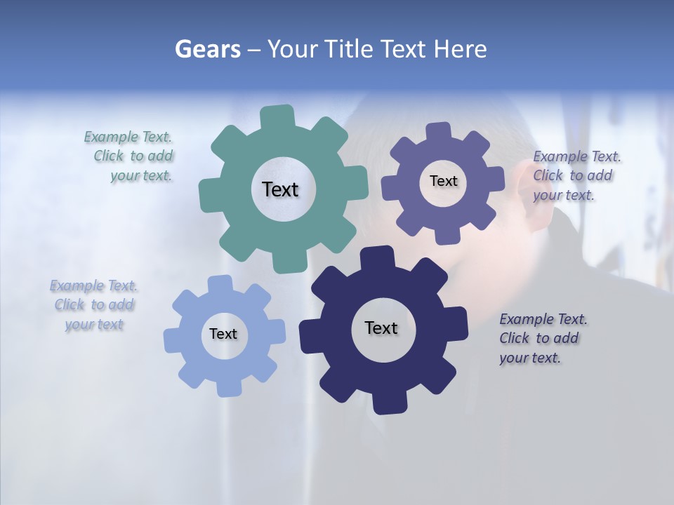 Homeless Starvation Outdoor PowerPoint Template