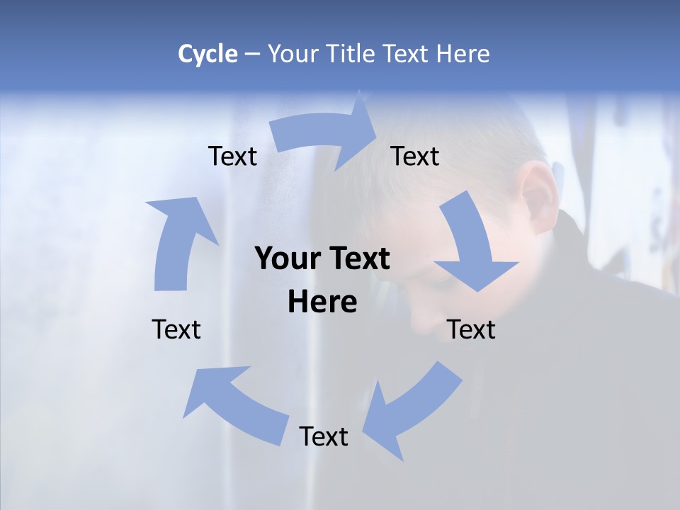 Homeless Starvation Outdoor PowerPoint Template