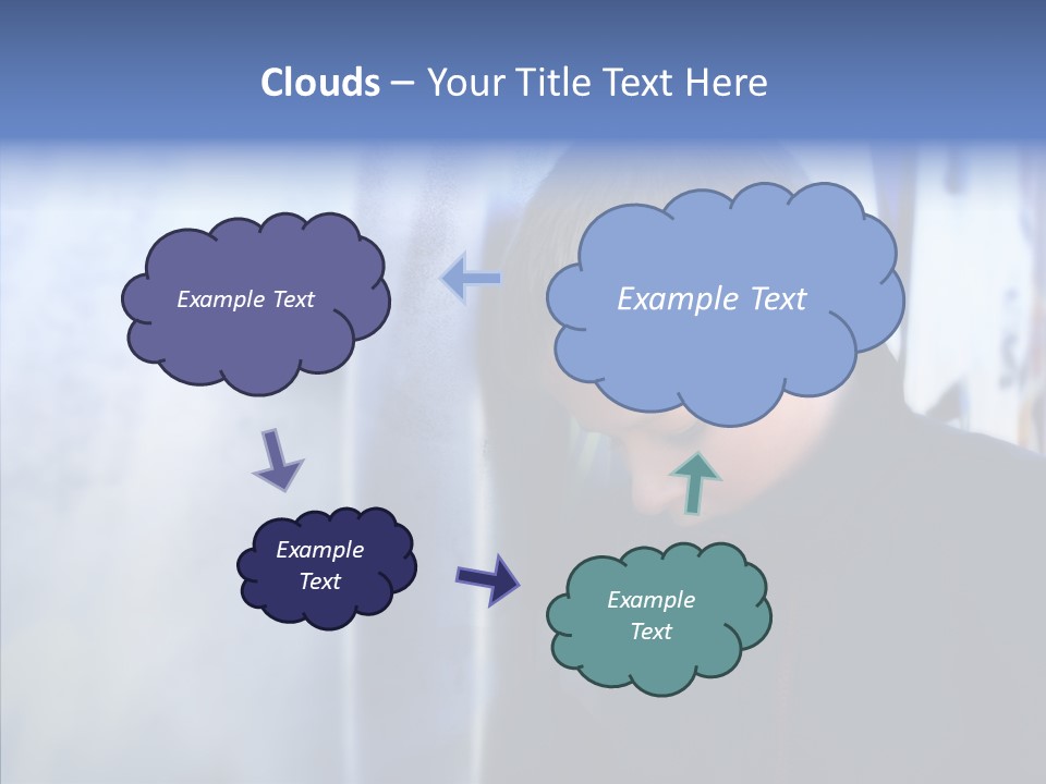 Homeless Starvation Outdoor PowerPoint Template
