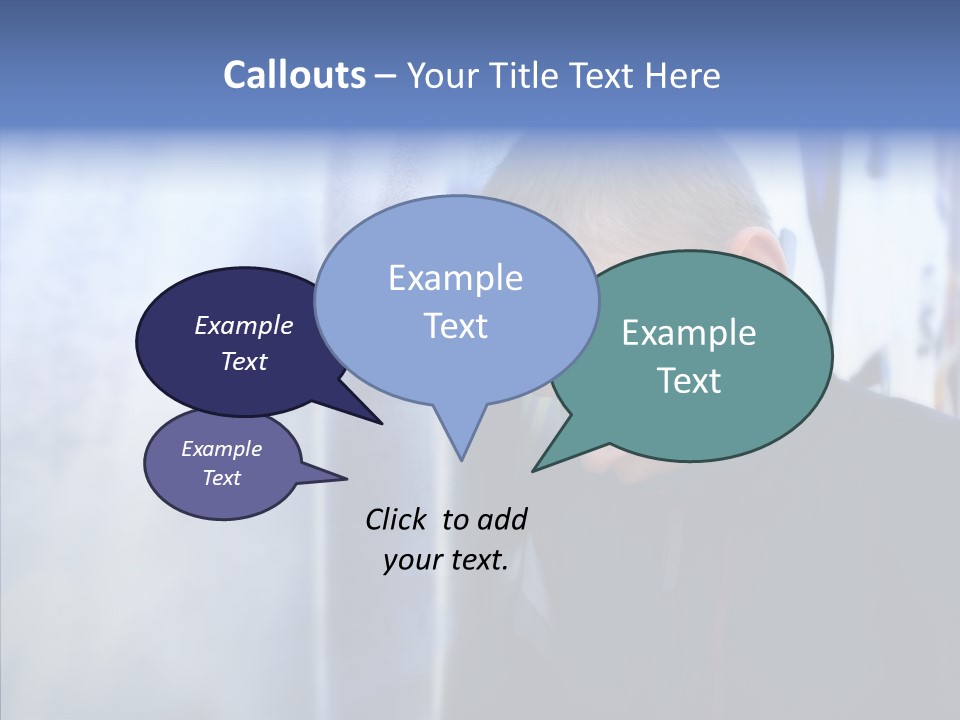 Homeless Starvation Outdoor PowerPoint Template