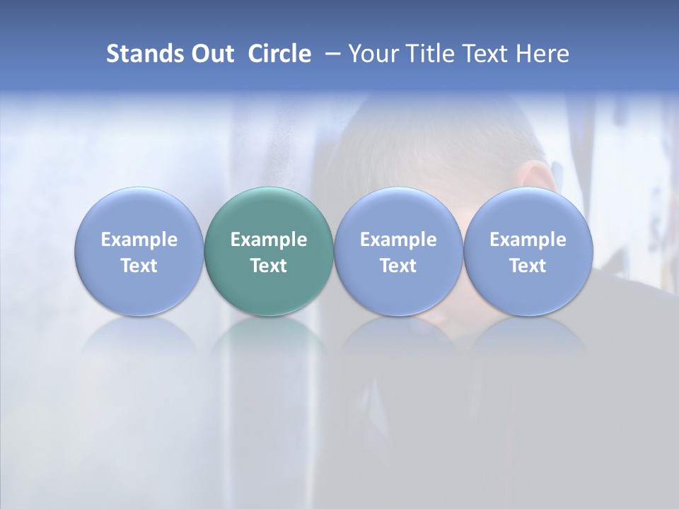 Homeless Starvation Outdoor PowerPoint Template