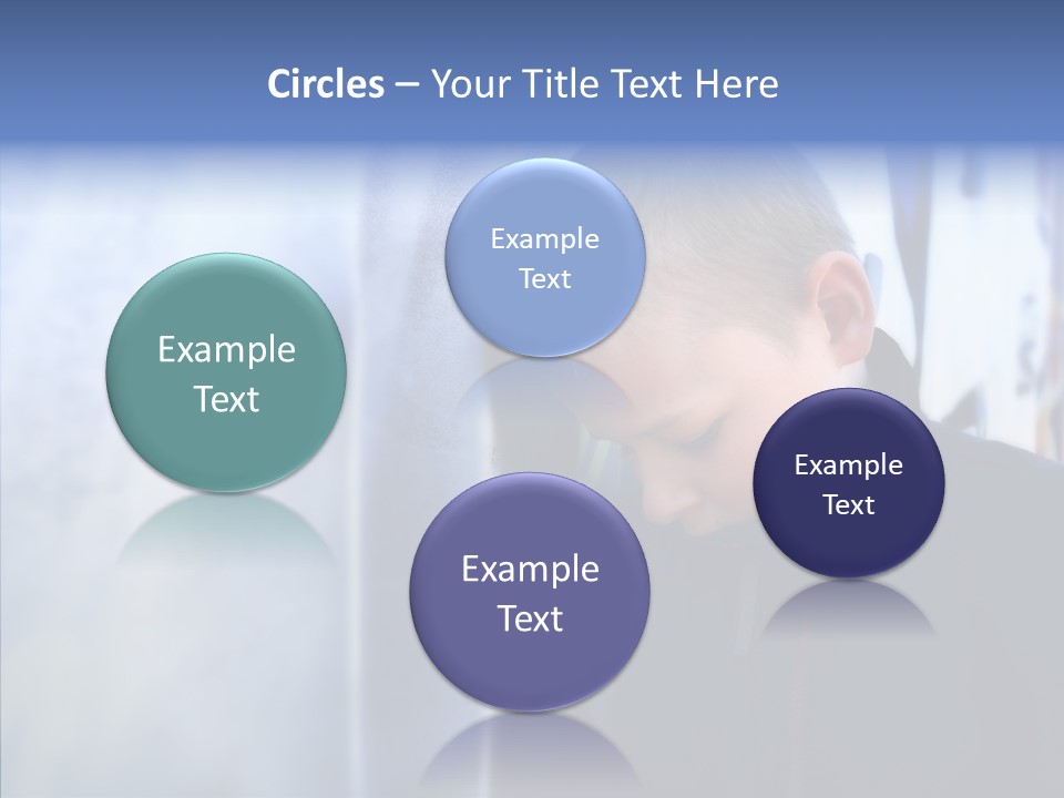 Homeless Starvation Outdoor PowerPoint Template