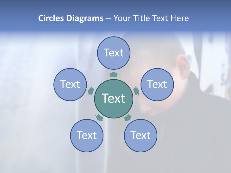 Homeless Starvation Outdoor PowerPoint Template