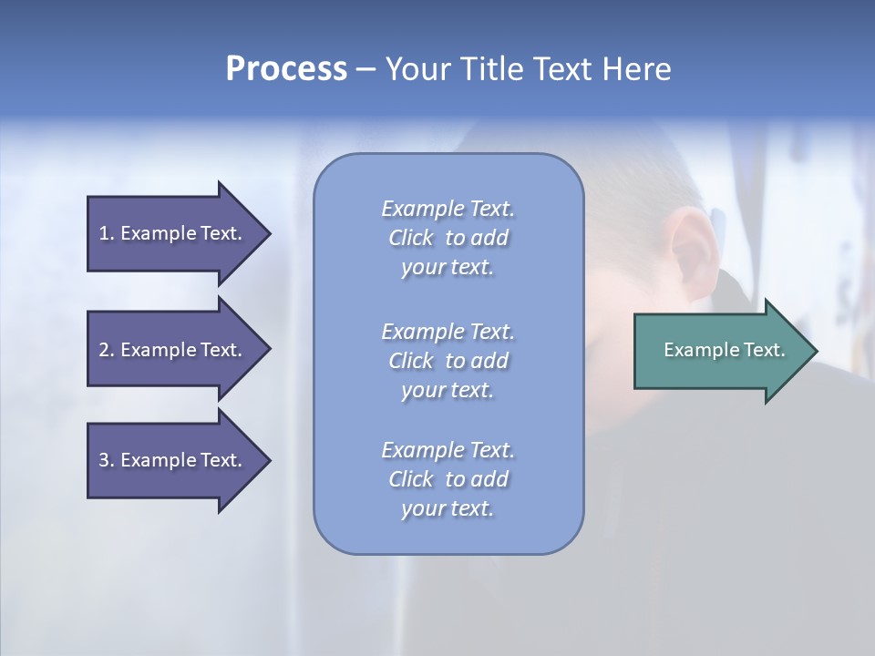 Homeless Starvation Outdoor PowerPoint Template