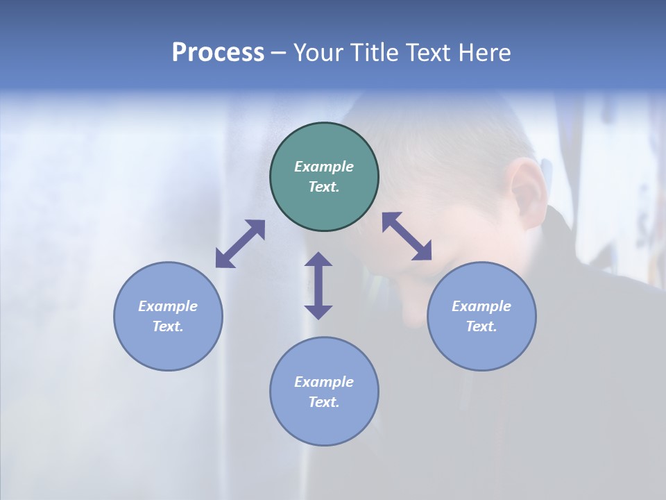 Homeless Starvation Outdoor PowerPoint Template