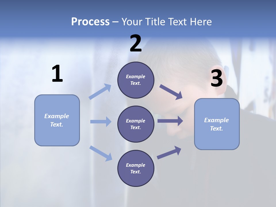 Homeless Starvation Outdoor PowerPoint Template