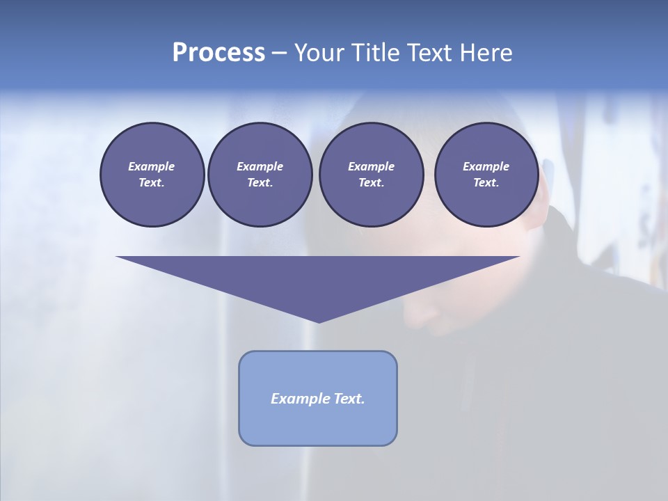 Homeless Starvation Outdoor PowerPoint Template