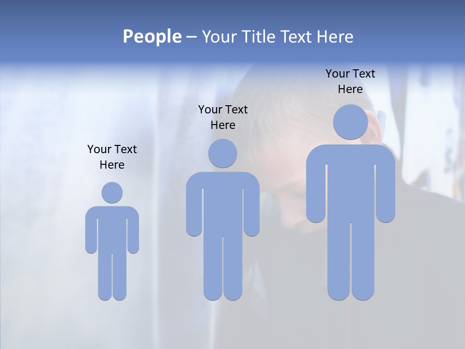 Homeless Starvation Outdoor PowerPoint Template