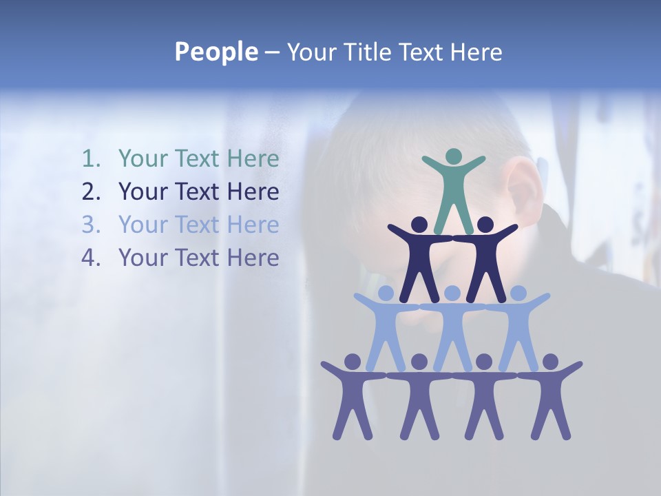 Homeless Starvation Outdoor PowerPoint Template