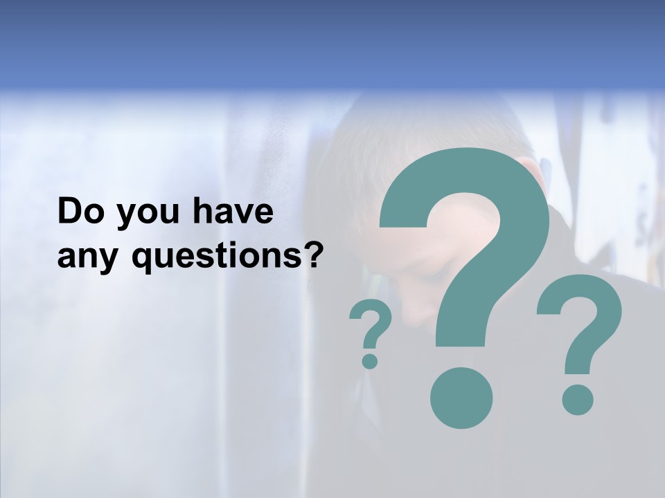 Homeless Starvation Outdoor PowerPoint Template