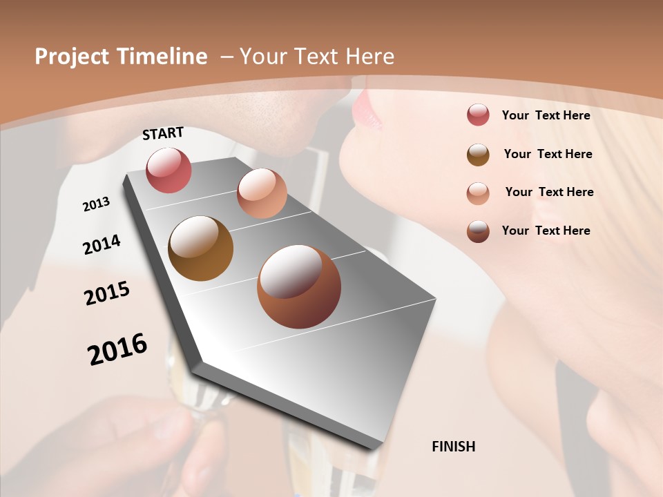 Lifestyle Birthday Box PowerPoint Template