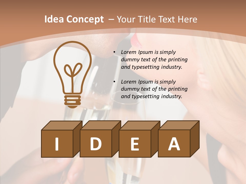 Lifestyle Birthday Box PowerPoint Template