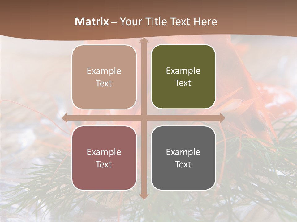 Orange Fresh Cooking PowerPoint Template