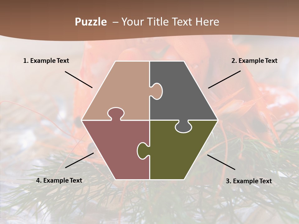 Orange Fresh Cooking PowerPoint Template