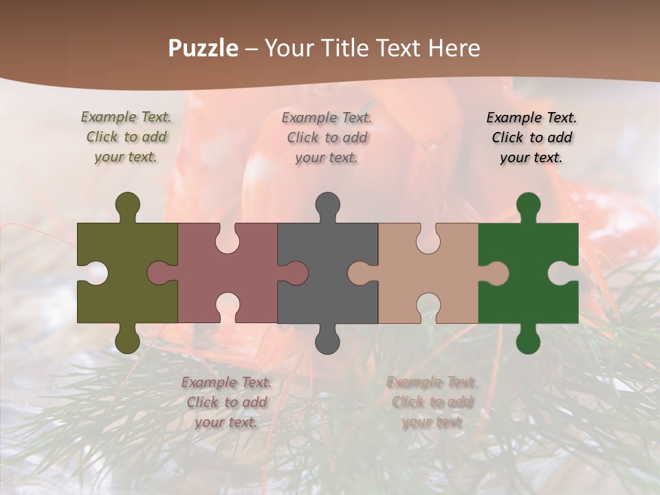 Orange Fresh Cooking PowerPoint Template