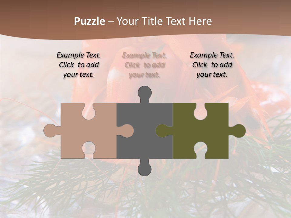 Orange Fresh Cooking PowerPoint Template