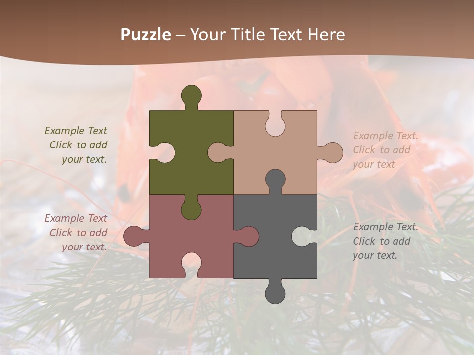 Orange Fresh Cooking PowerPoint Template