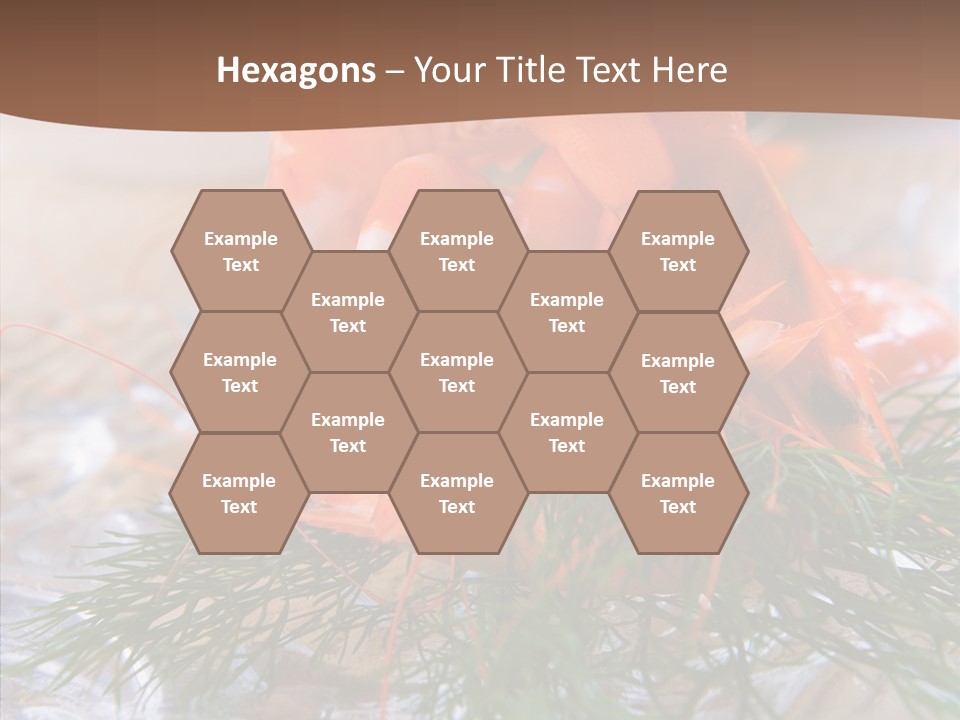 Orange Fresh Cooking PowerPoint Template