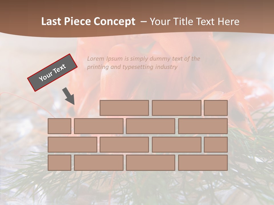 Orange Fresh Cooking PowerPoint Template