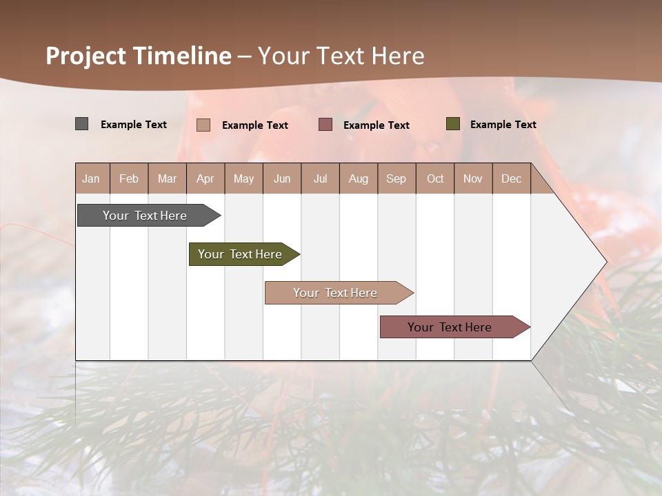 Orange Fresh Cooking PowerPoint Template