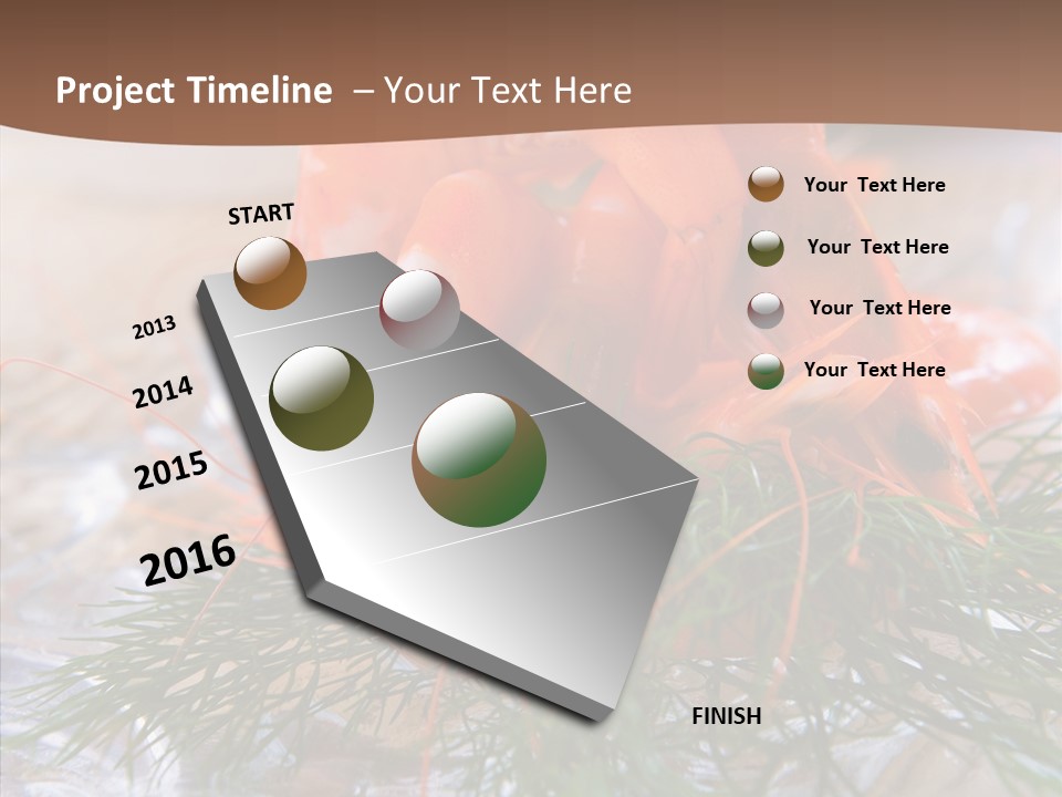 Orange Fresh Cooking PowerPoint Template