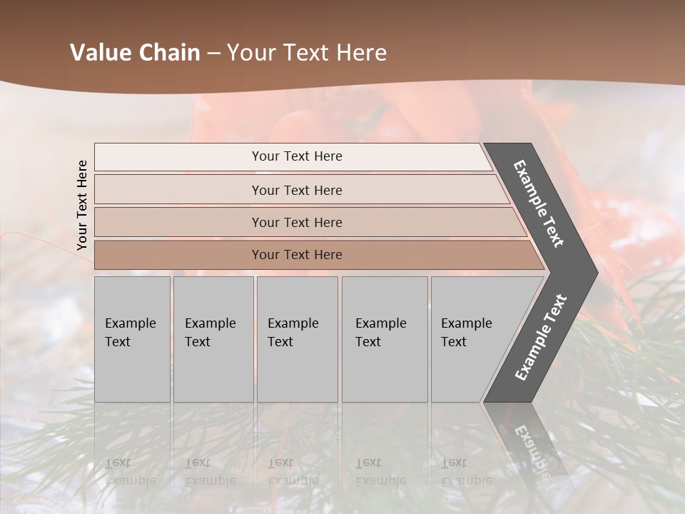 Orange Fresh Cooking PowerPoint Template