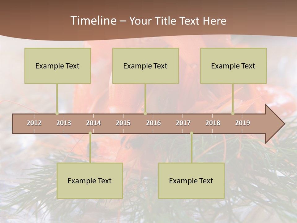 Orange Fresh Cooking PowerPoint Template