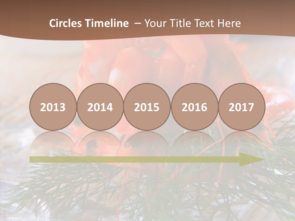 Orange Fresh Cooking PowerPoint Template