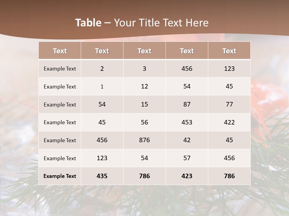 Orange Fresh Cooking PowerPoint Template