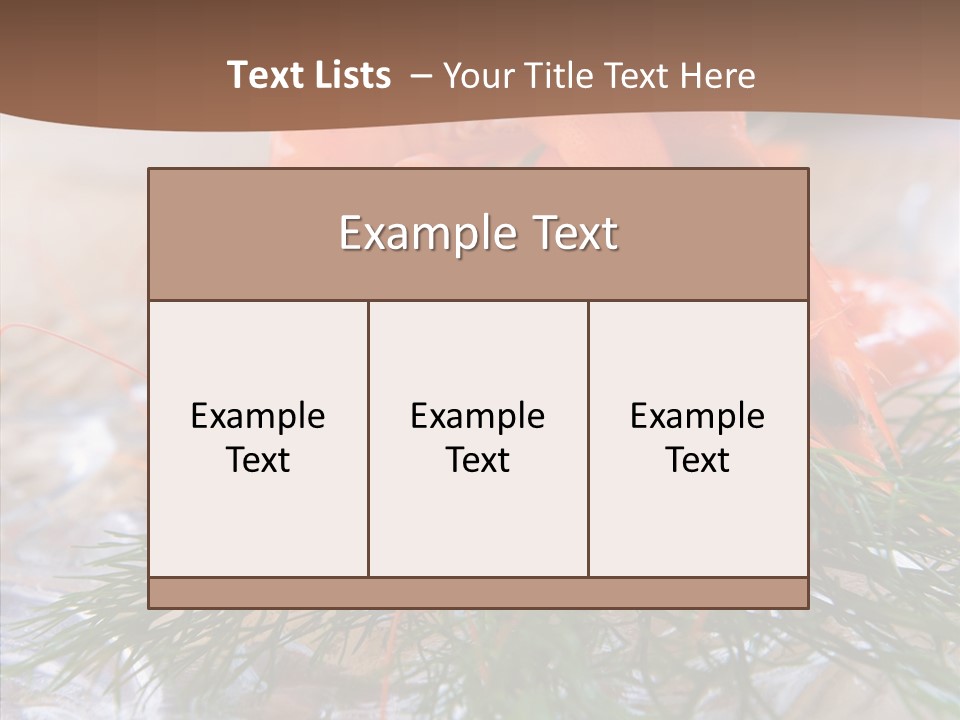 Orange Fresh Cooking PowerPoint Template
