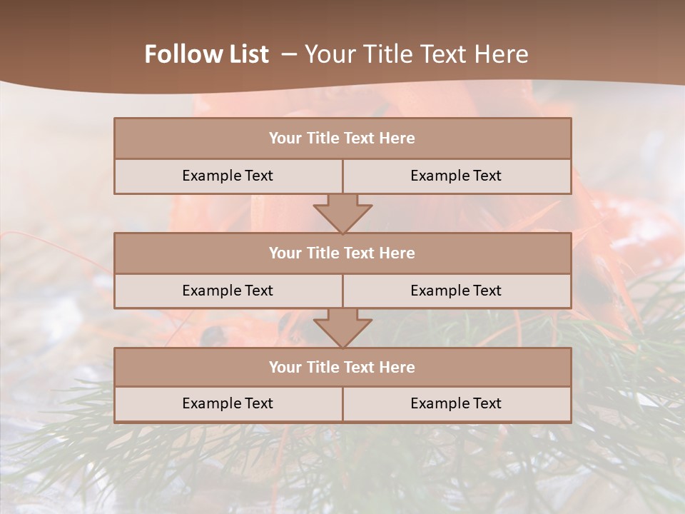Orange Fresh Cooking PowerPoint Template