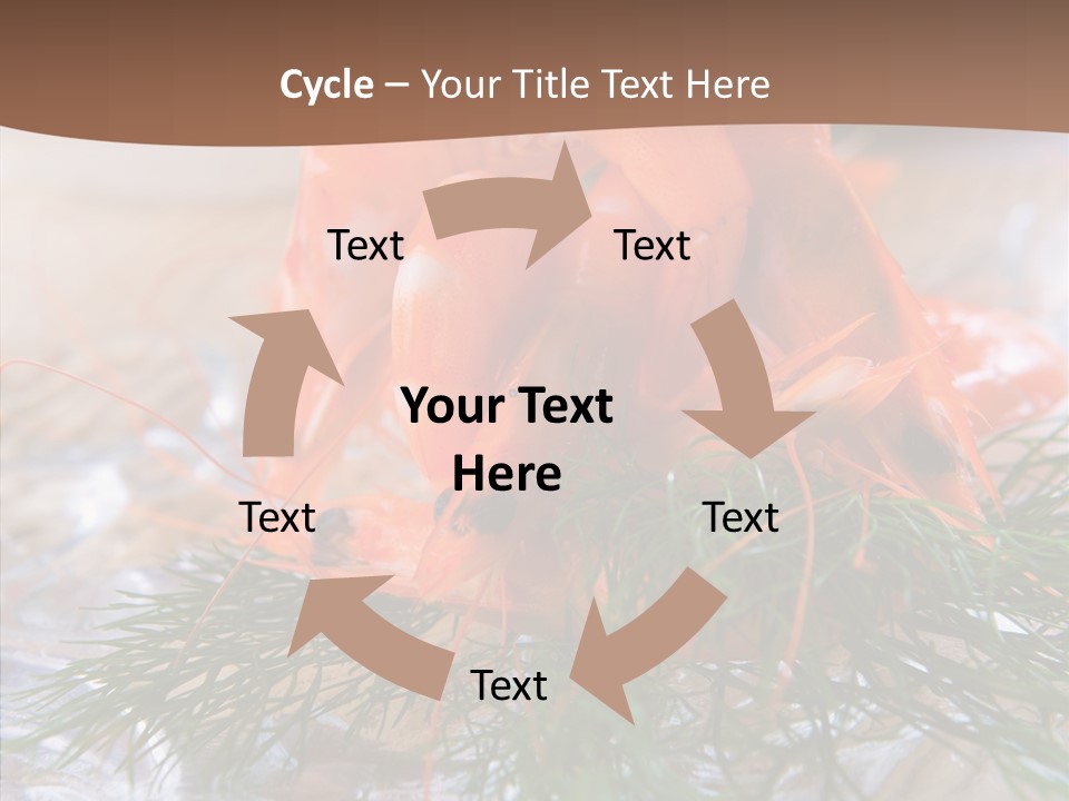 Orange Fresh Cooking PowerPoint Template