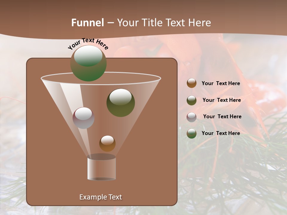 Orange Fresh Cooking PowerPoint Template