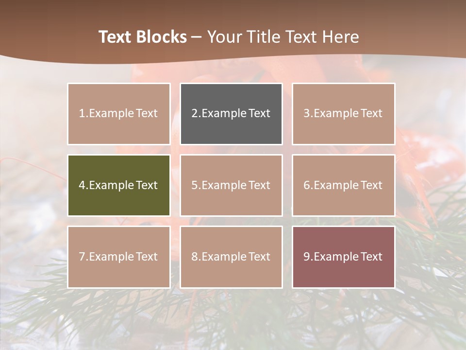 Orange Fresh Cooking PowerPoint Template