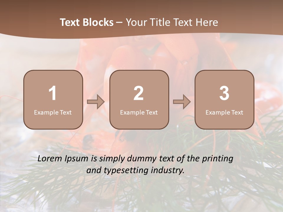 Orange Fresh Cooking PowerPoint Template