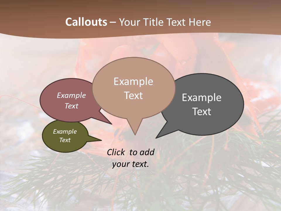 Orange Fresh Cooking PowerPoint Template