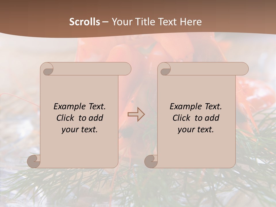 Orange Fresh Cooking PowerPoint Template
