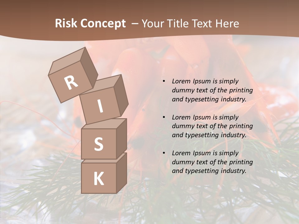 Orange Fresh Cooking PowerPoint Template