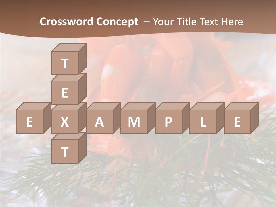 Orange Fresh Cooking PowerPoint Template