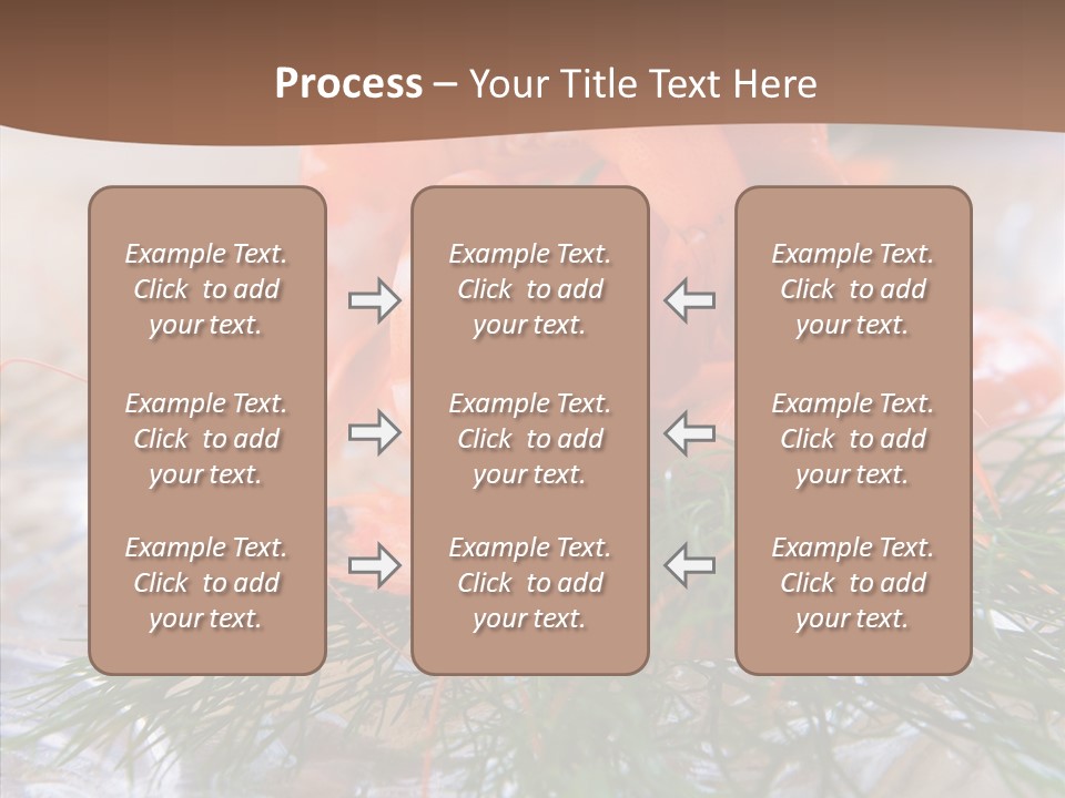 Orange Fresh Cooking PowerPoint Template