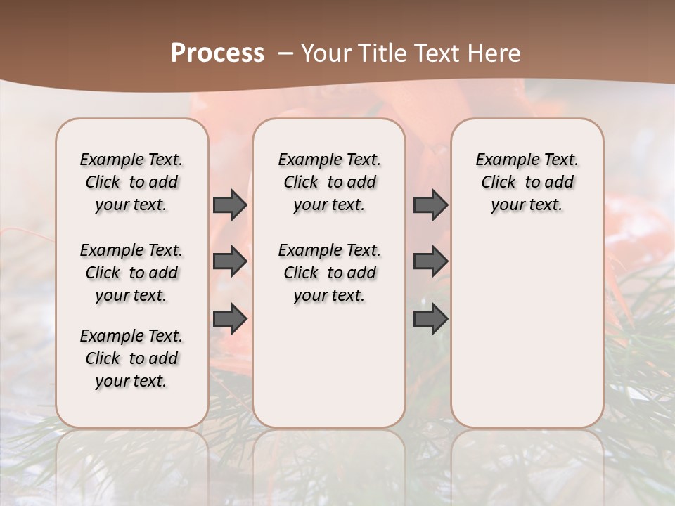 Orange Fresh Cooking PowerPoint Template