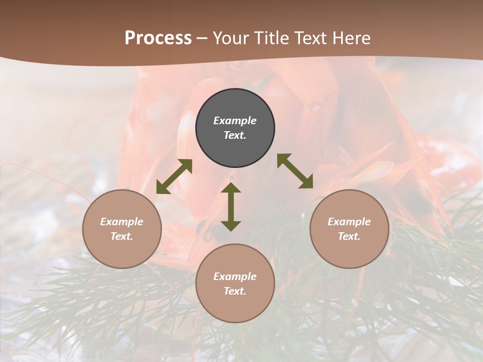 Orange Fresh Cooking PowerPoint Template