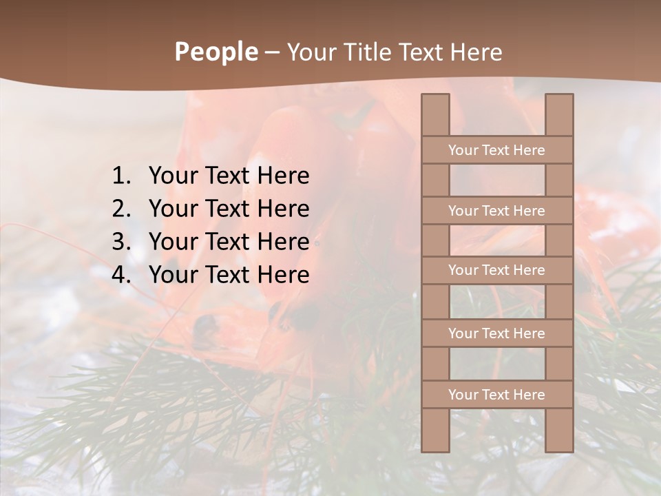 Orange Fresh Cooking PowerPoint Template