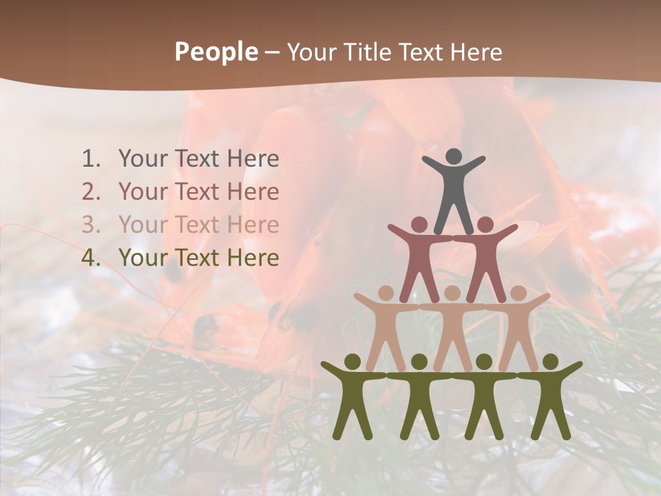 Orange Fresh Cooking PowerPoint Template