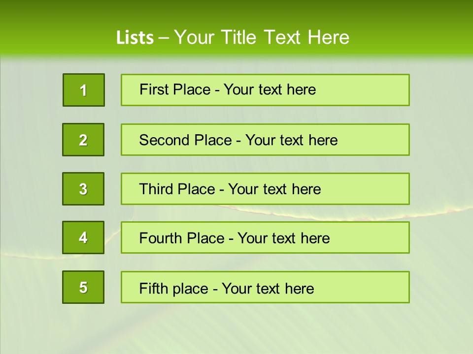 Fresh Tropic Fertile PowerPoint Template